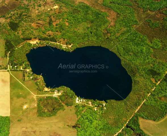 Halls Lake in Isabella County, Michigan